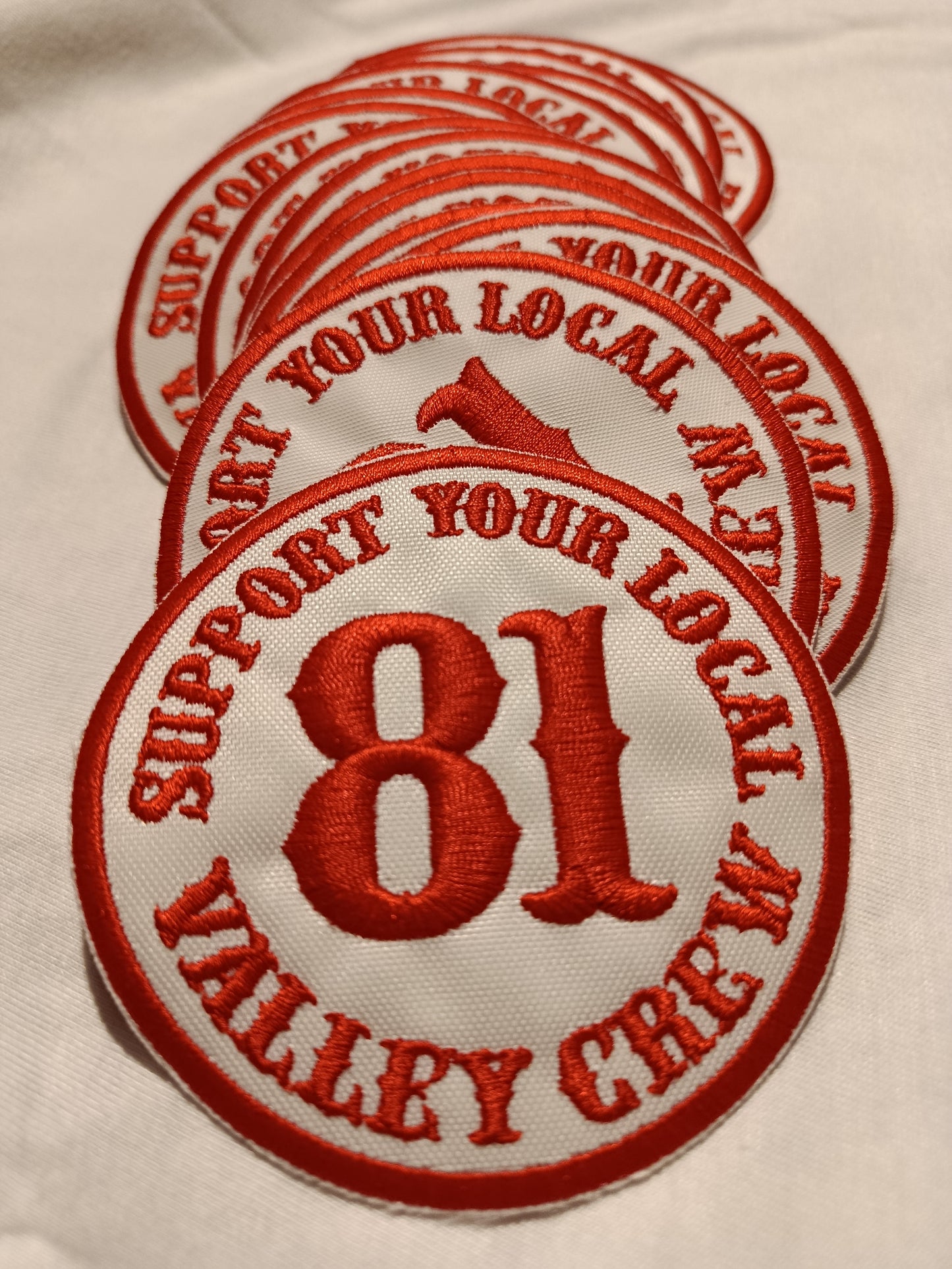 SUPPORT 81 VALLEY CREW PATCH