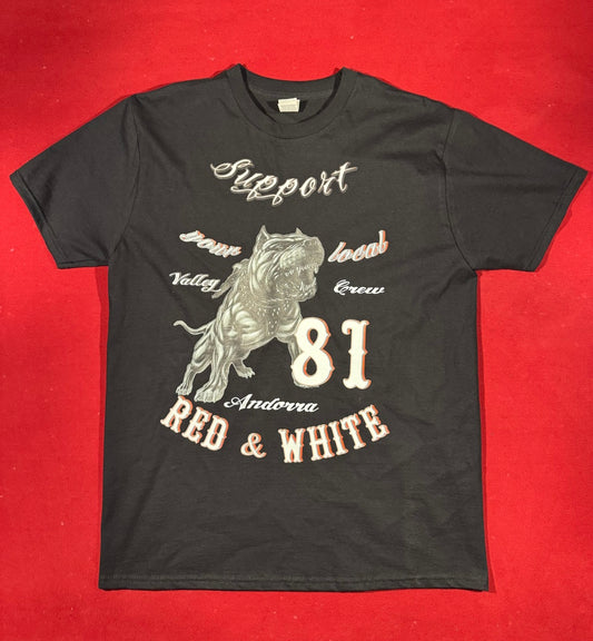 SUPPORT 81 VALLEY CREW PITBULL T-SHIRT