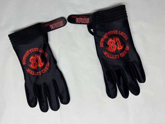 SUPPORT 81 VALLEY CREW BLACK GLOVES