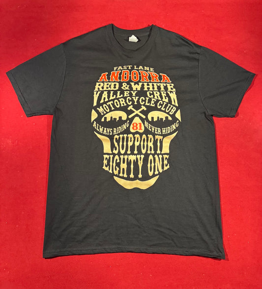 SUPPORT 81 VALLEY CREW FAST LANE T-SHIRT